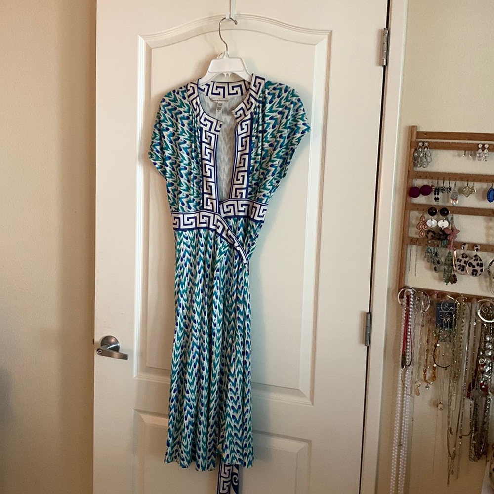 DVF wrap dress 👗